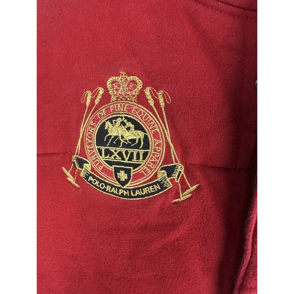 Polo Ralph Lauren Vest Italia Italy Snap Front Puffer Challenge Cup Men's Large - Picture 6 of 16